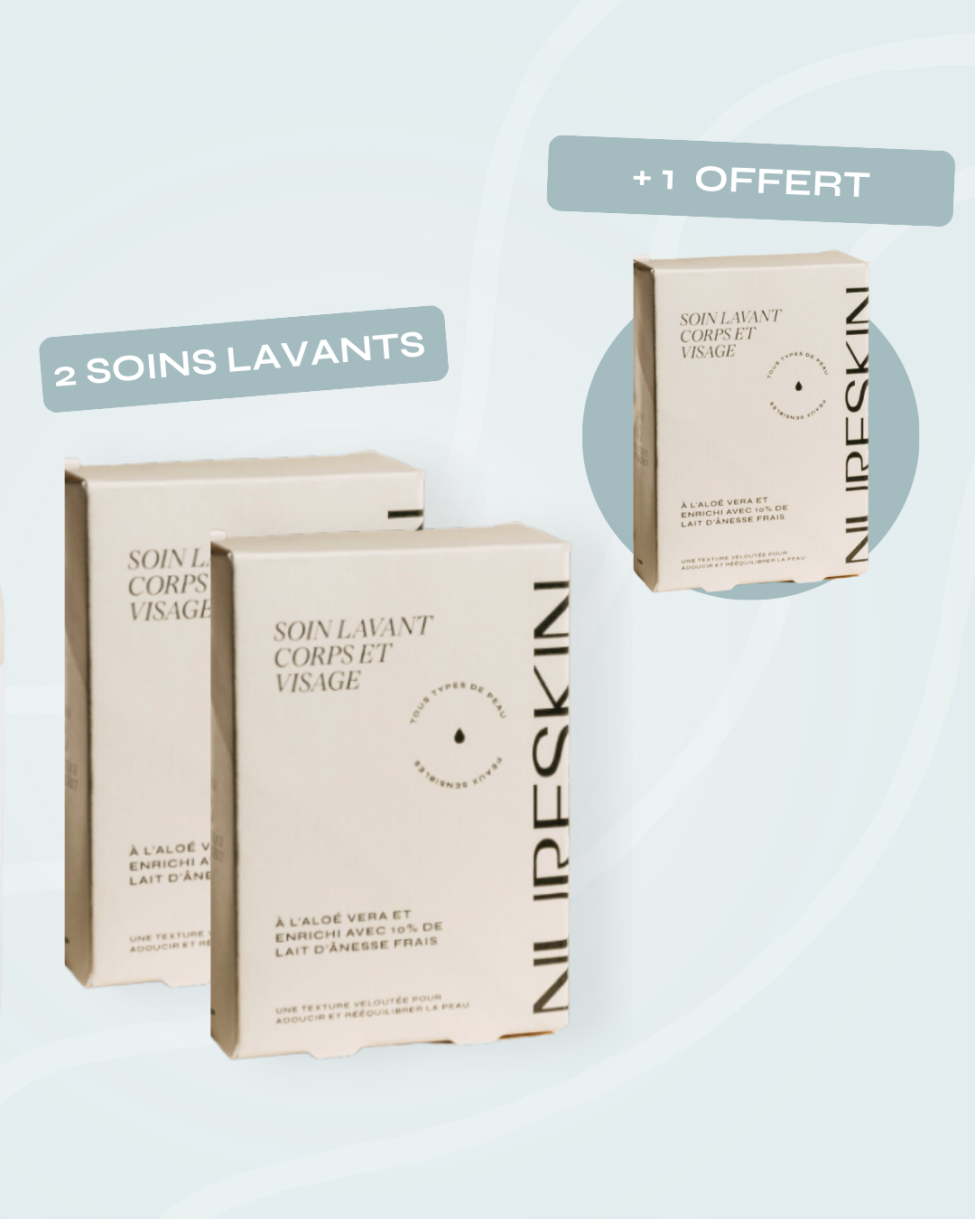 Black Friday 25⎜2 Soins lavants + 1 offert
