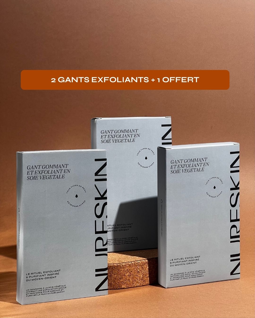 Black Friday 25⎜2 gants exfoliant + 1 offert