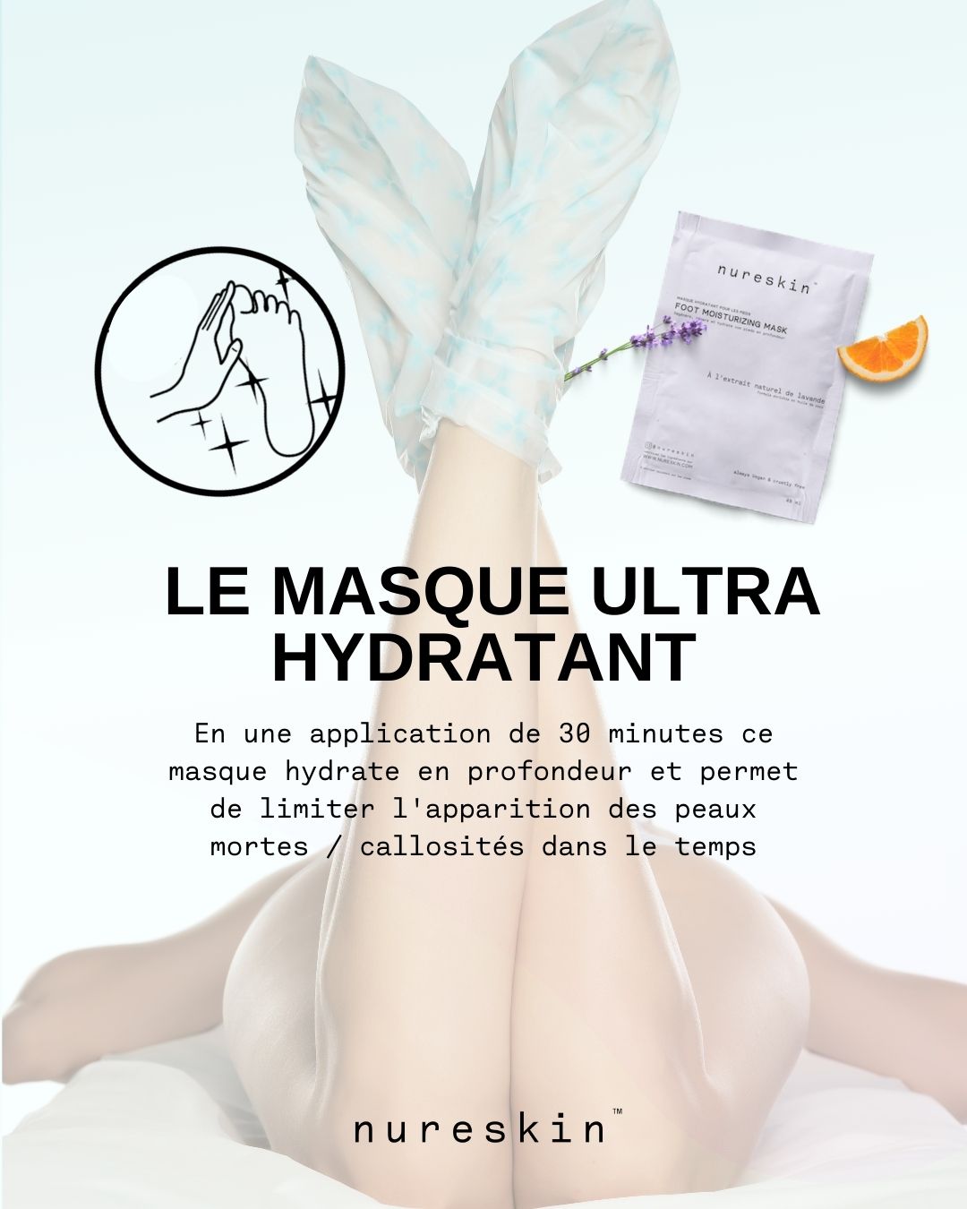 MASQUE HYDRATANT PIEDS